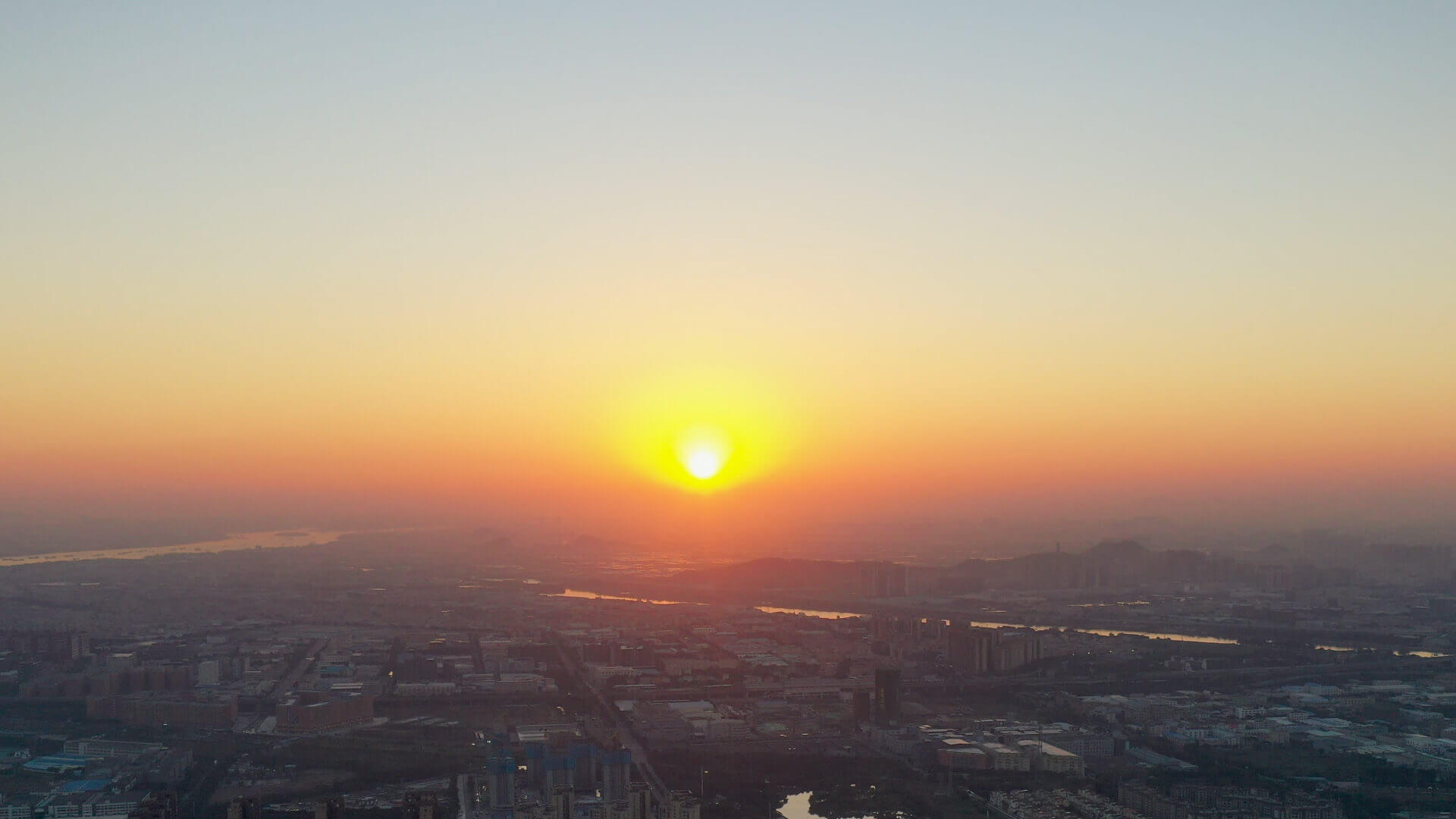 太阳升起图片早晨,山水,壁纸_大山谷图库